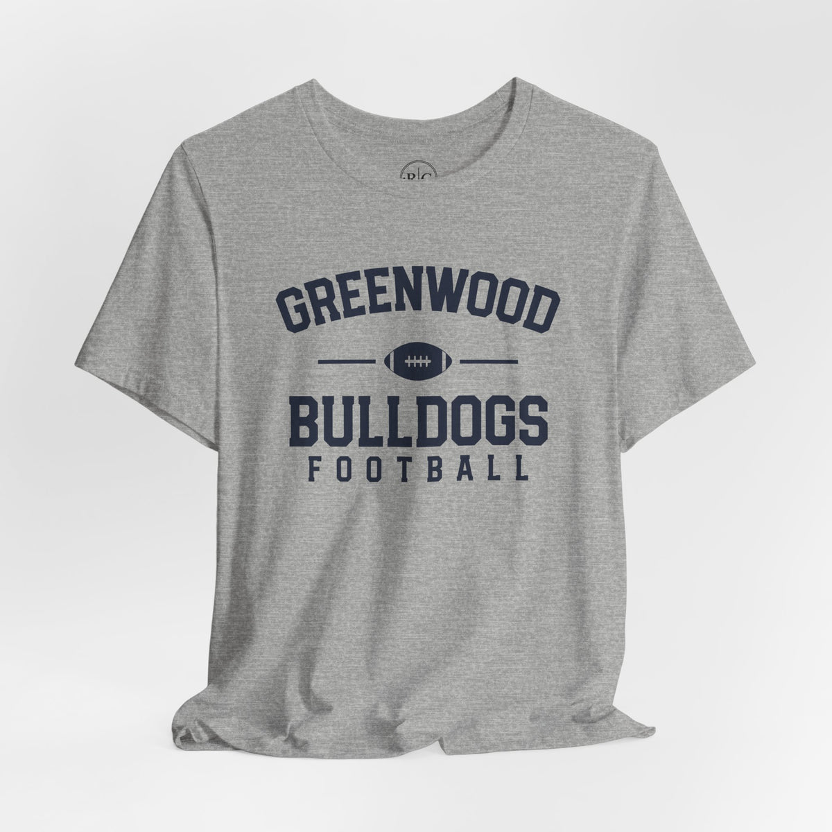 GWD Football |  Personalized Name/Number - Retro Campus | Premium Everyday Tee