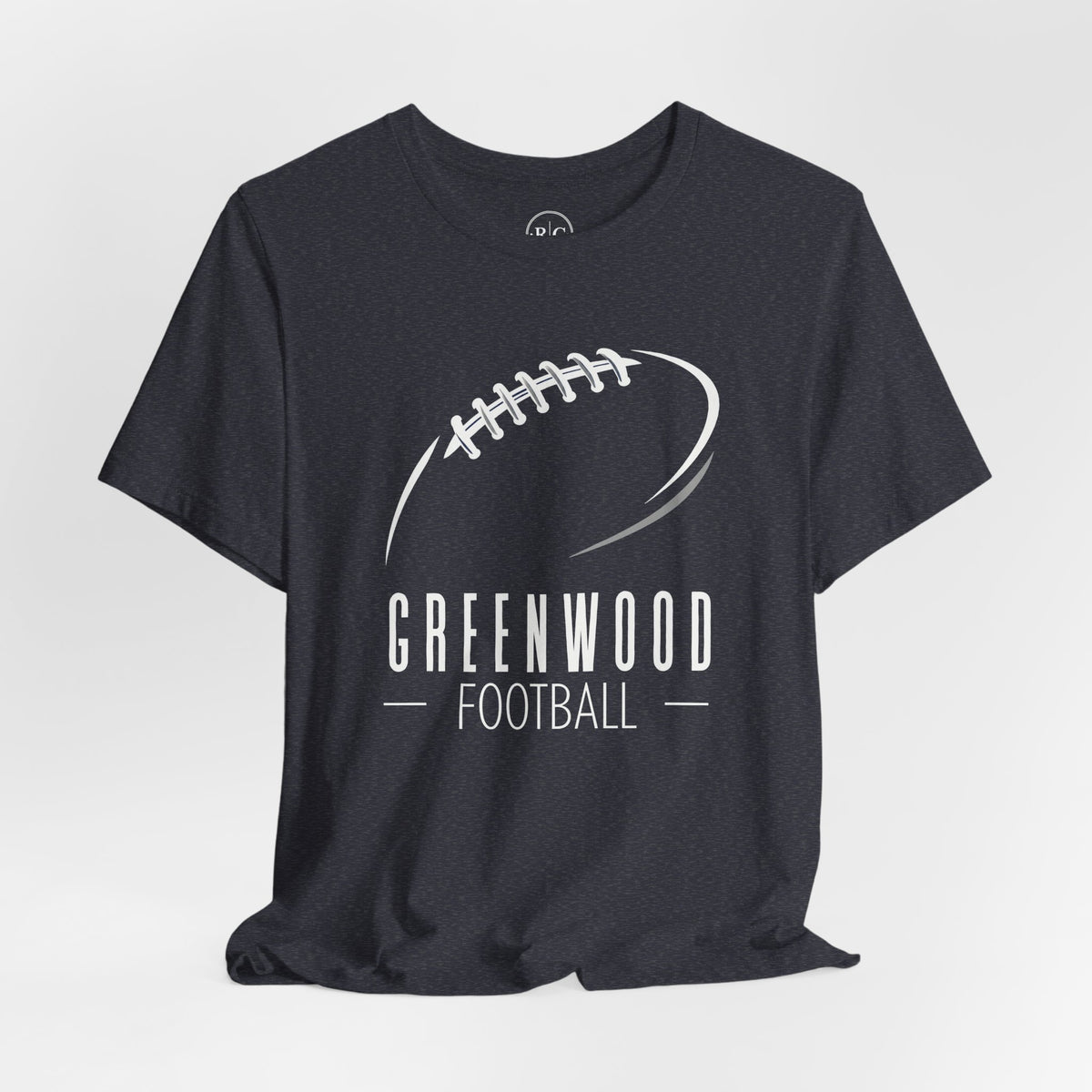 Greenwood Football - Football Outline | Premium Everyday Tee