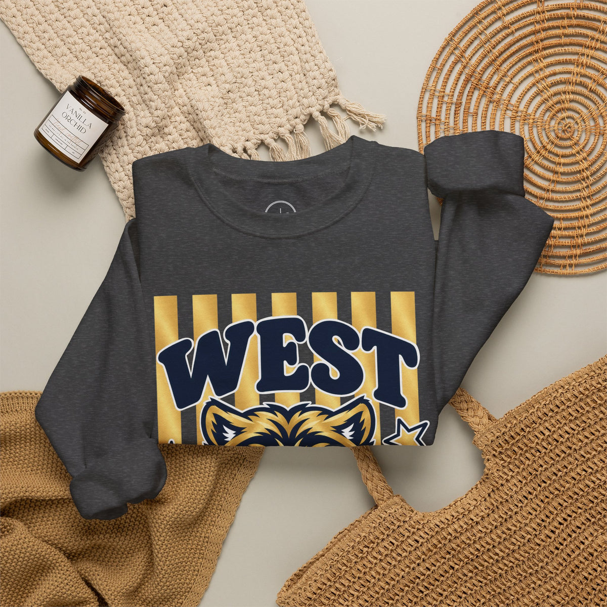 Bentonville West | Facing West | Heavy Blend Sweatshirt