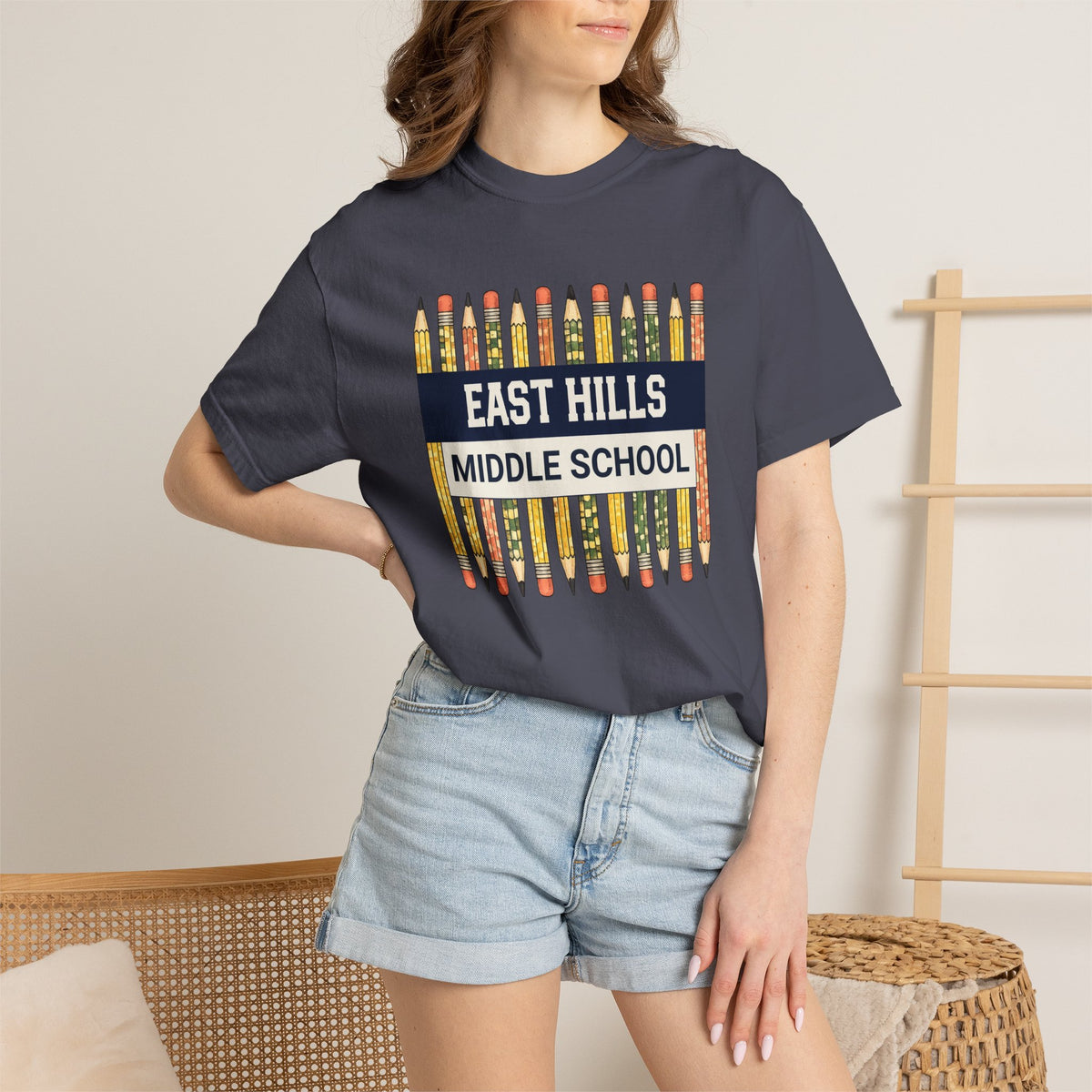 GWD Teachers - East Hills - Pencils  | Comfort Colors