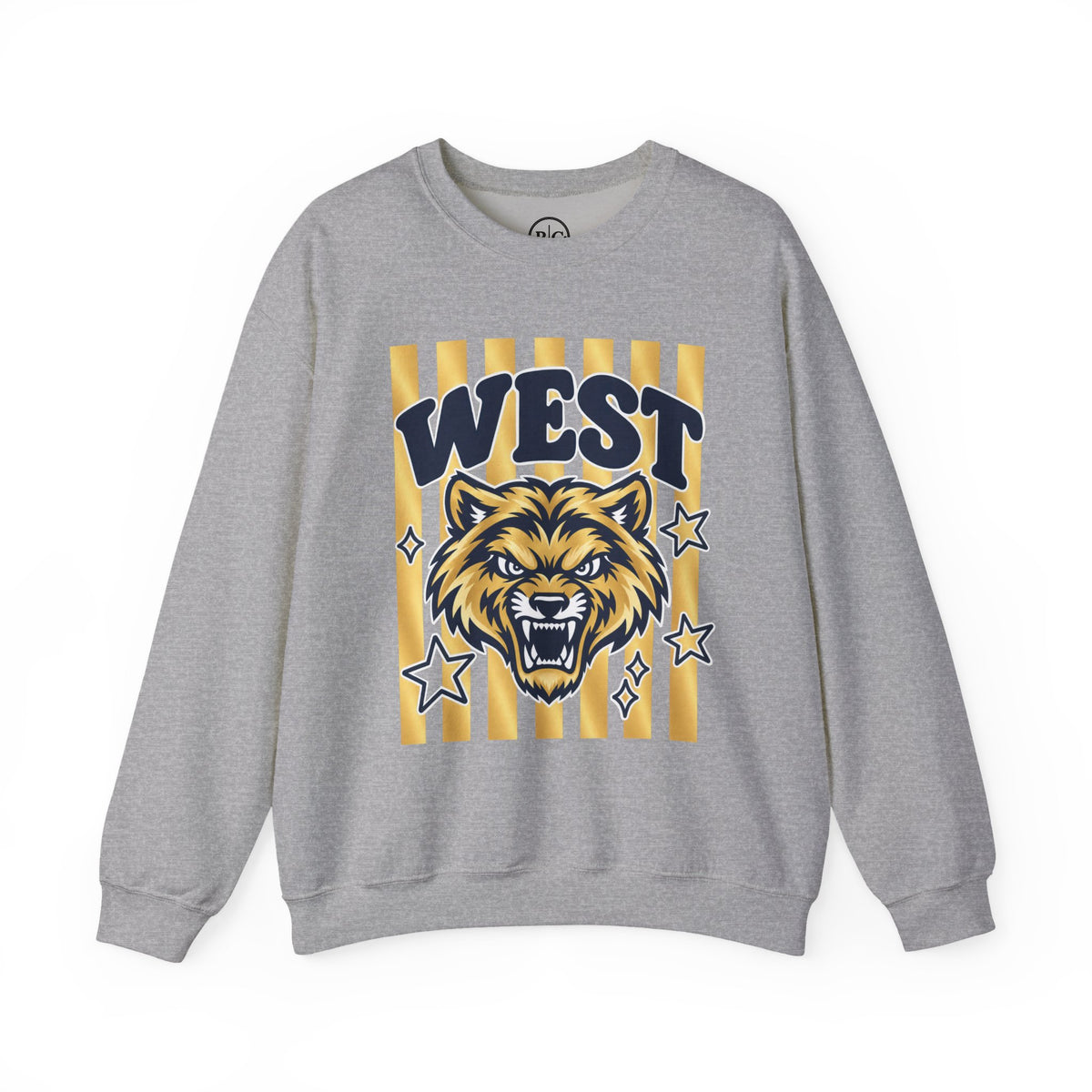 Bentonville West | Facing West | Heavy Blend Sweatshirt