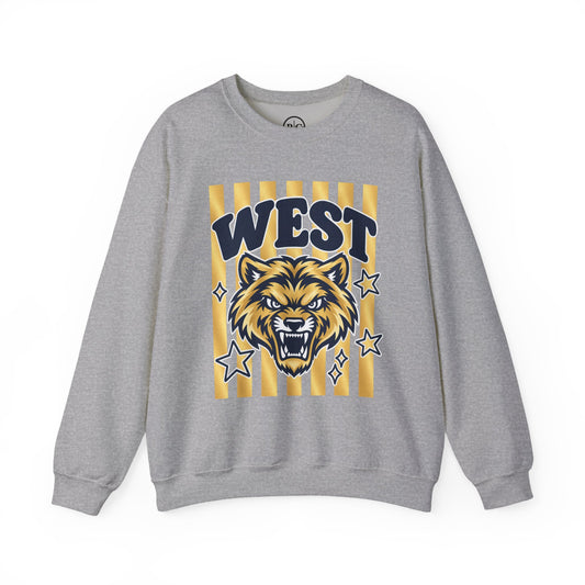 Bentonville West | Facing West | Heavy Blend Sweatshirt