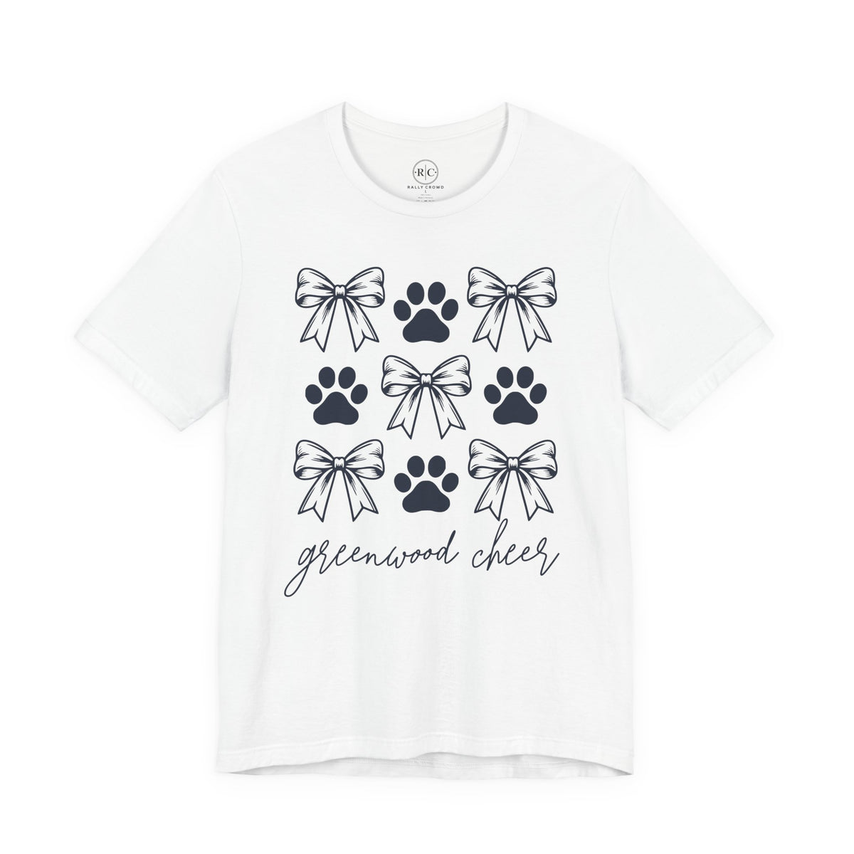 Greenwood Cheer | Paws & Bows - Premium Everyday Tee