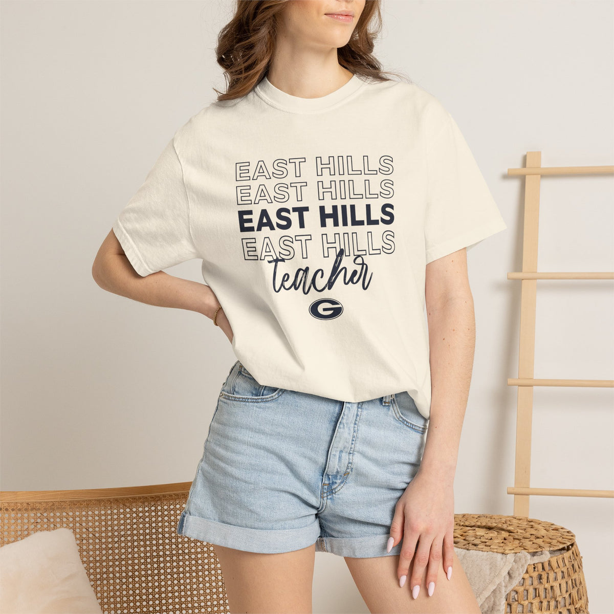 GWD Teachers - East Hills - Outline  | Comfort Colors