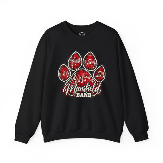 Mansfield Fans - Paw Pride Band | Heavy Blend Sweatshirt