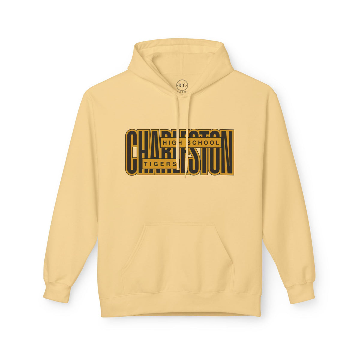 Charleston Fans - Front Page — Midweight Fleece Hoodie