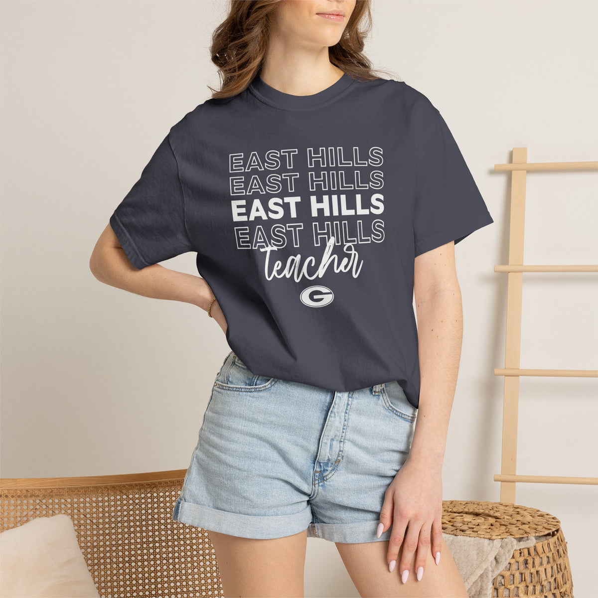 GWD Teachers - East Hills - Outline  | Comfort Colors