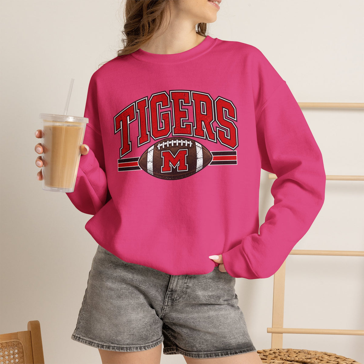 Mansfield Fans - Tiger Territory | Heavy Blend Sweatshirt