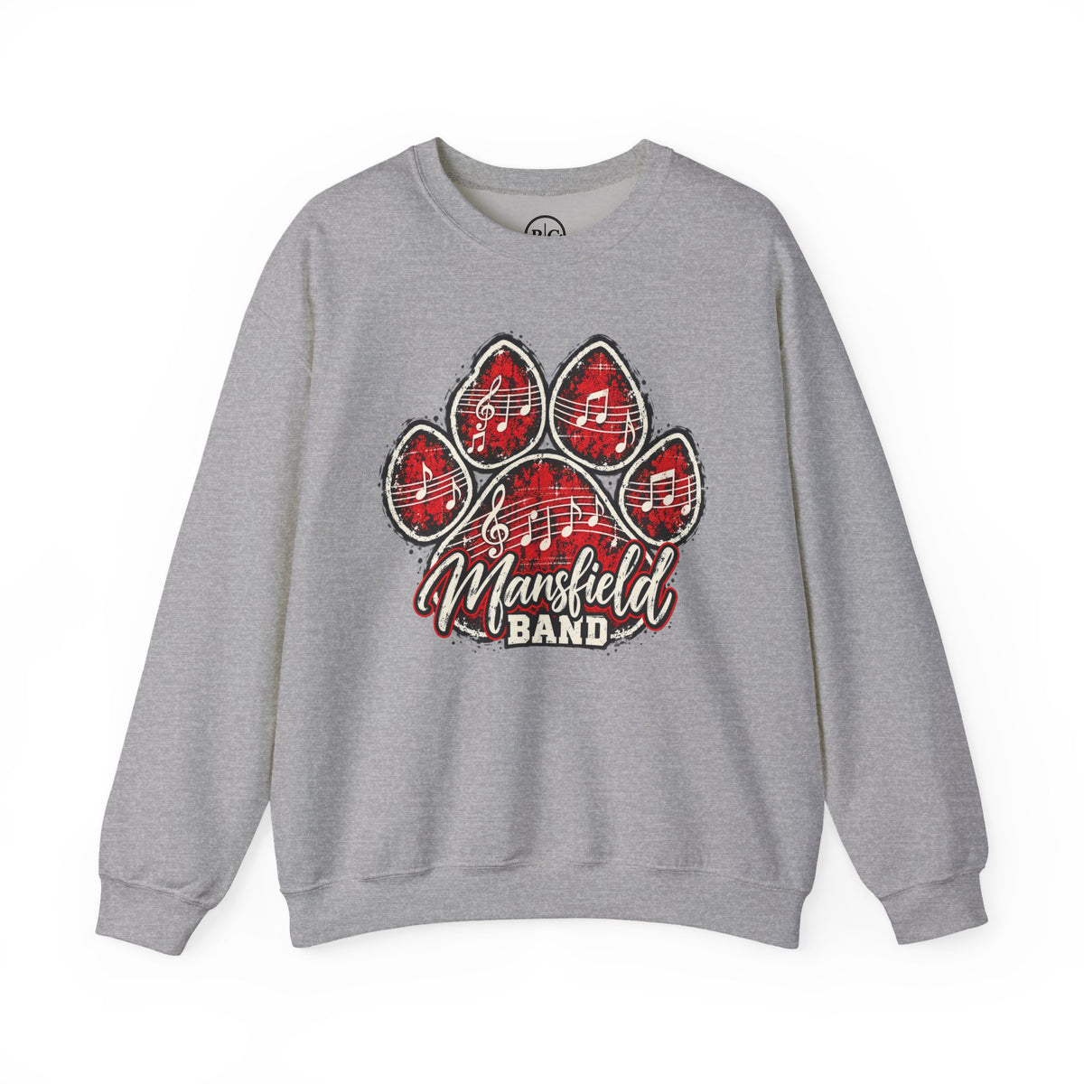 Mansfield Fans - Paw Pride Band | Heavy Blend Sweatshirt