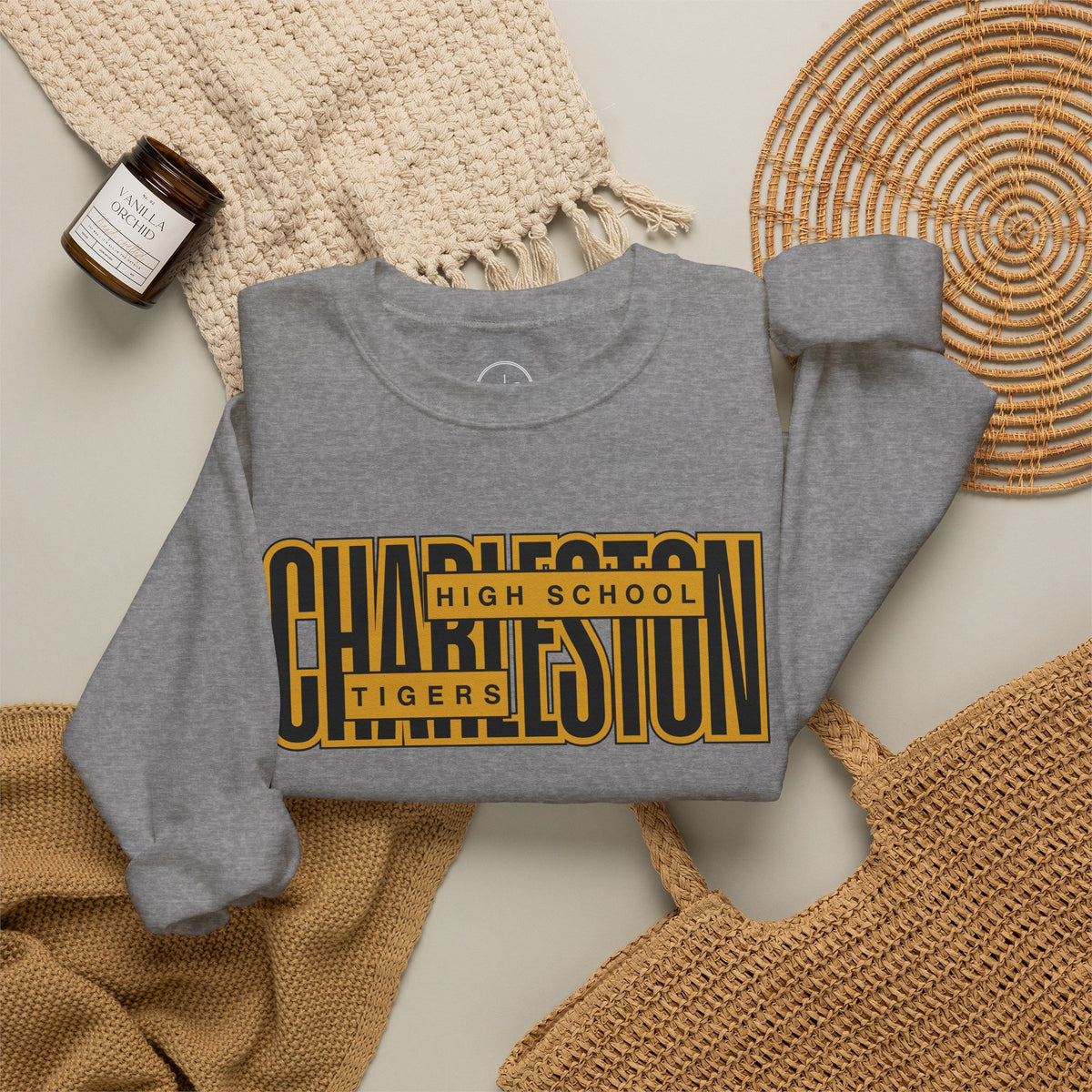 Charleston Fans - Front Page | Heavy Blend Sweatshirt
