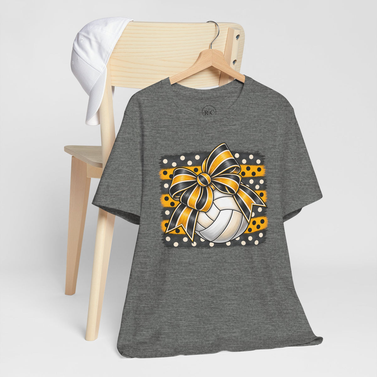 Charleston Fans - Cutesy Charleston Volleyball - Premium Tee