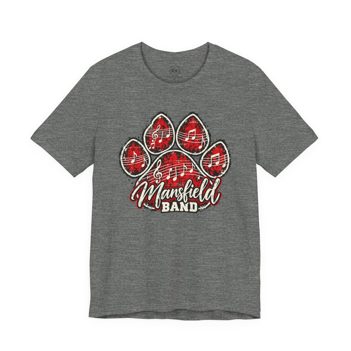 Mansfield Fans - Paw Pride Mansfield Band | Premium Everyday Tee