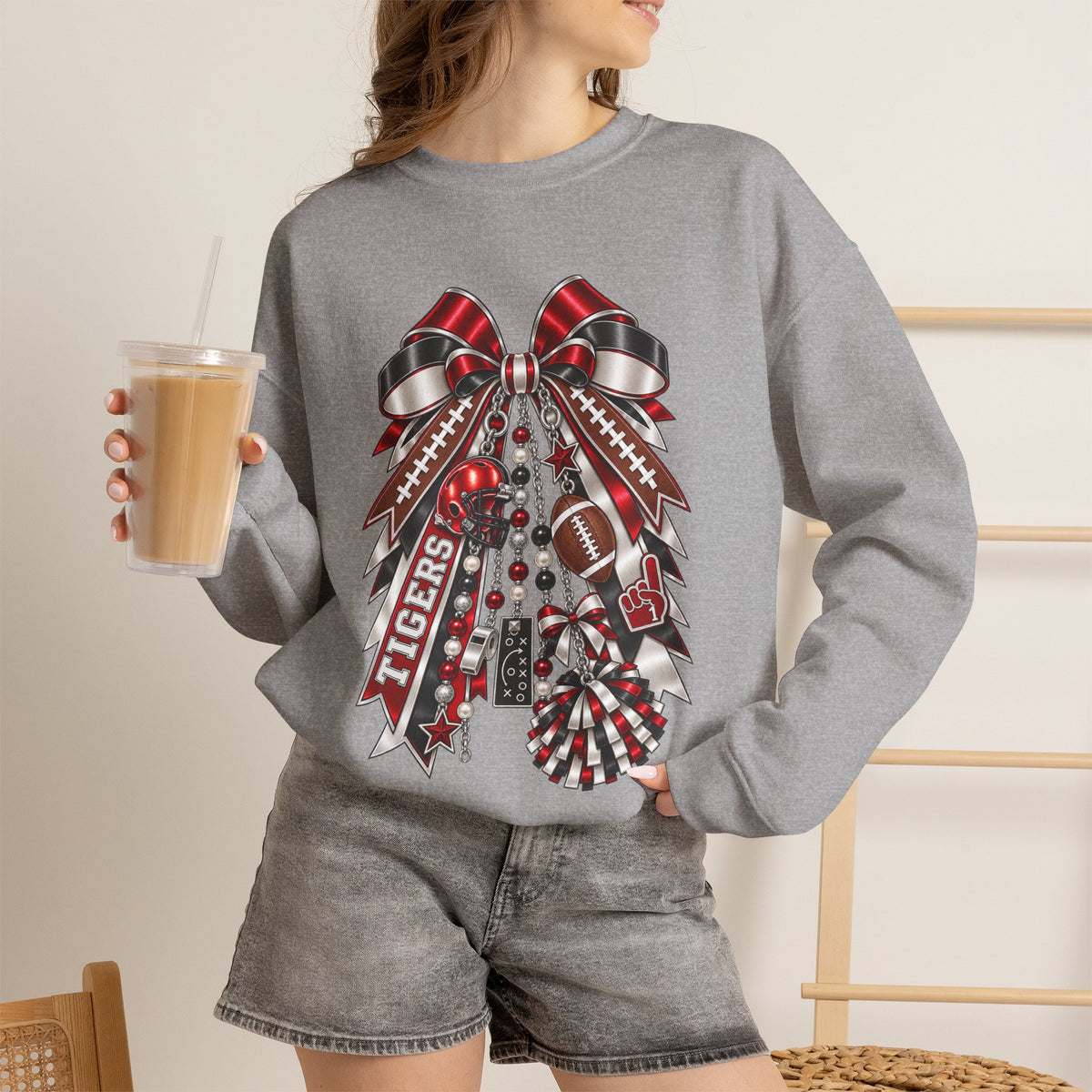 Mansfield Fans - Varsity Charm | Heavy Blend Sweatshirt