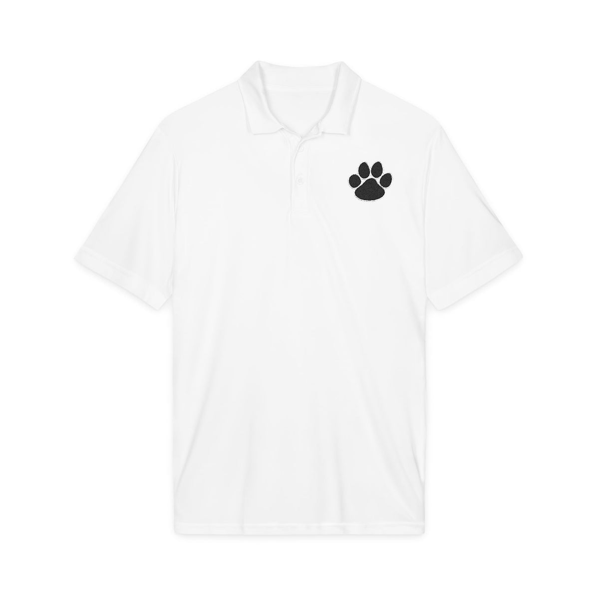 Charleston Fans - Embroidered Paw Polo Shirt