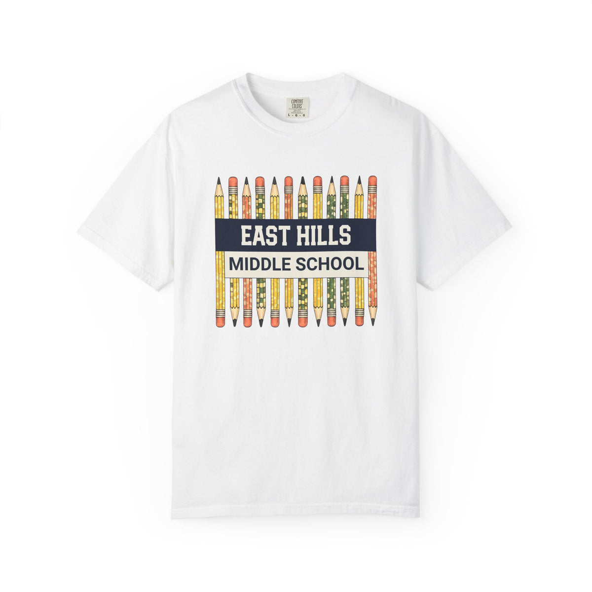 GWD Teachers - East Hills - Pencils  | Comfort Colors
