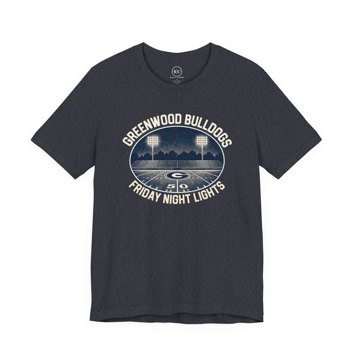 Greenwood Football | Under the Lights | Premium Everyday Tee