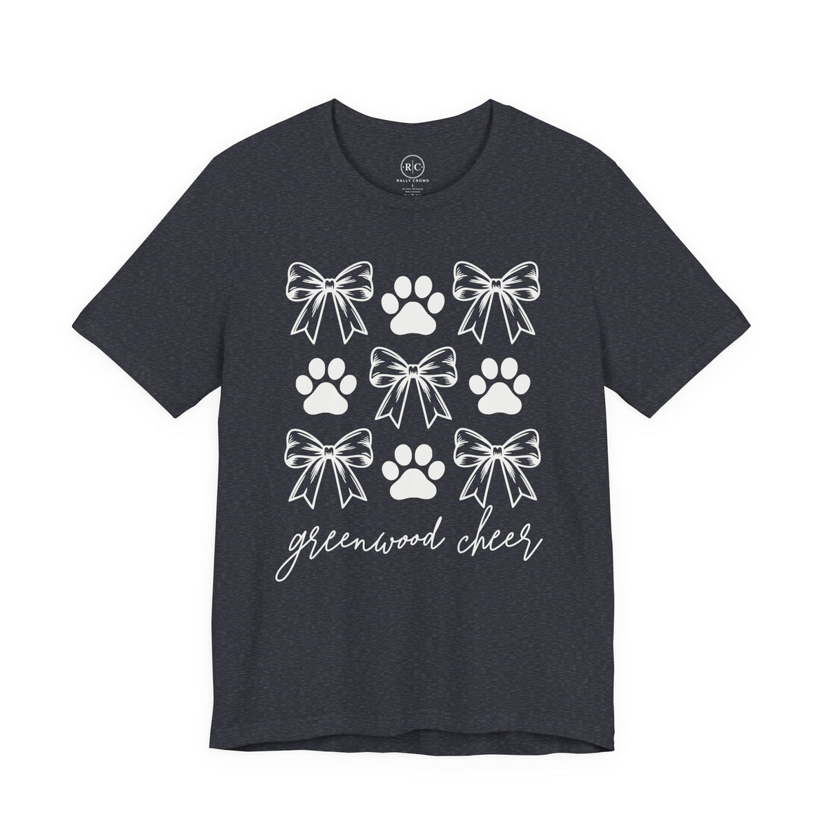 Greenwood Cheer | Paws & Bows - Premium Everyday Tee