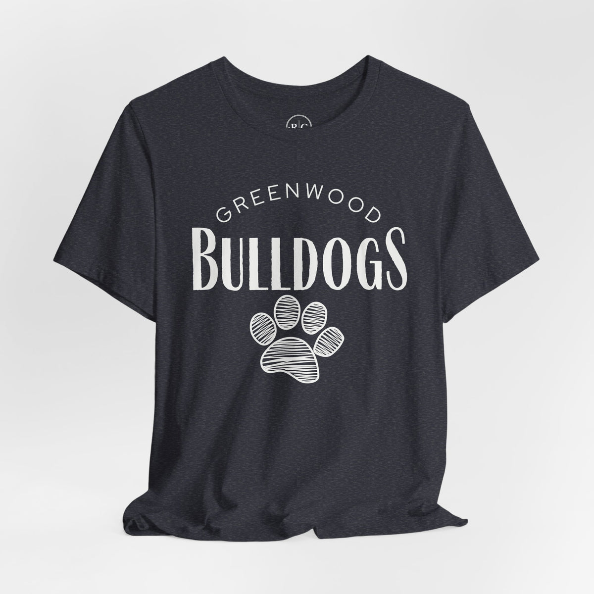 Greenwood Bulldogs | Sketch Paw - Premium Everyday Tee