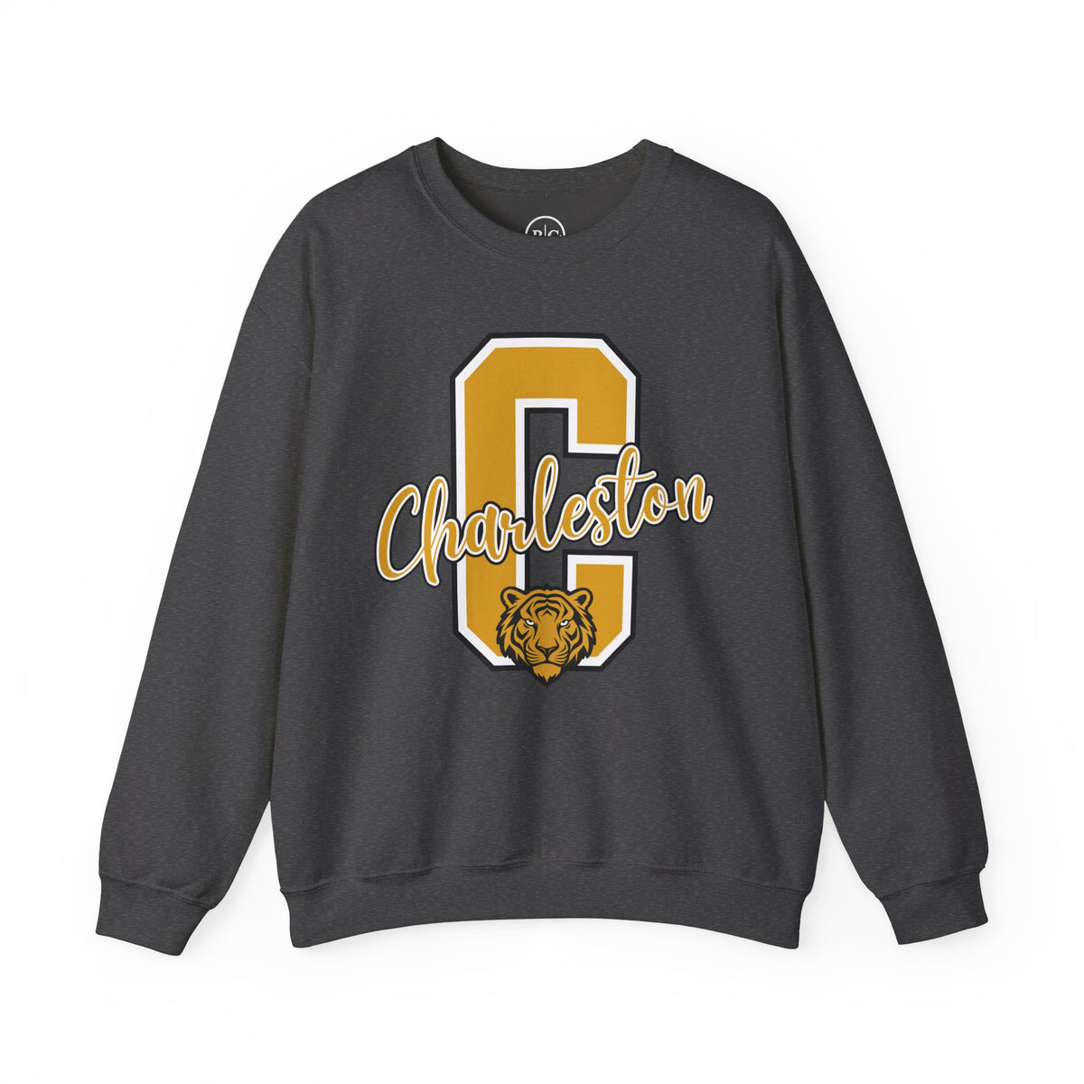Charleston Fans - Tiger Stamp | Heavy Blend Sweatshirt