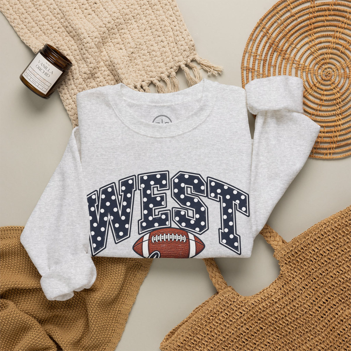 Bentonville West | Friday Night Dots | Heavy Blend Sweatshirt