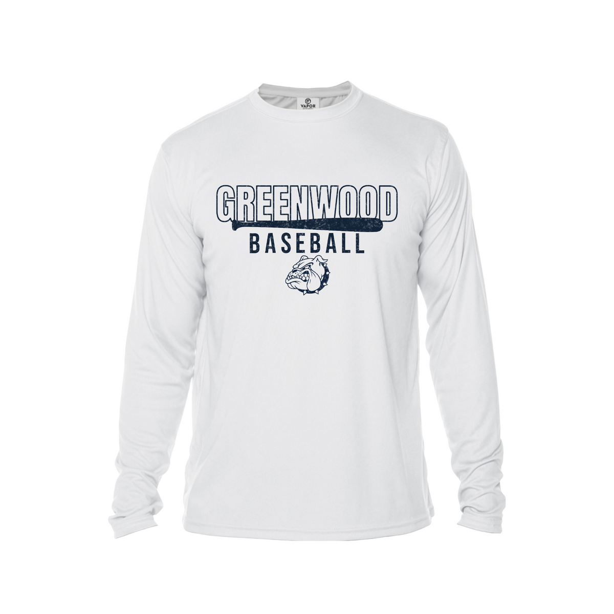 GWD Baseball | Bat Outline - Solar Wicking Long Sleeve