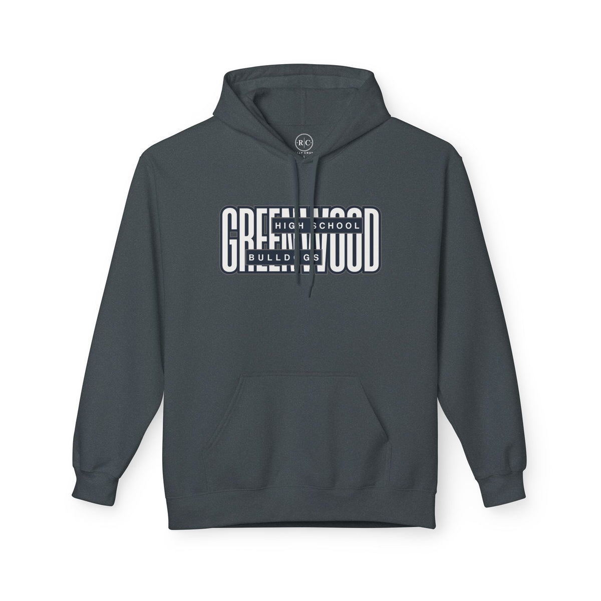 Greenwood Fans - Front Page — Midweight Fleece Hoodie