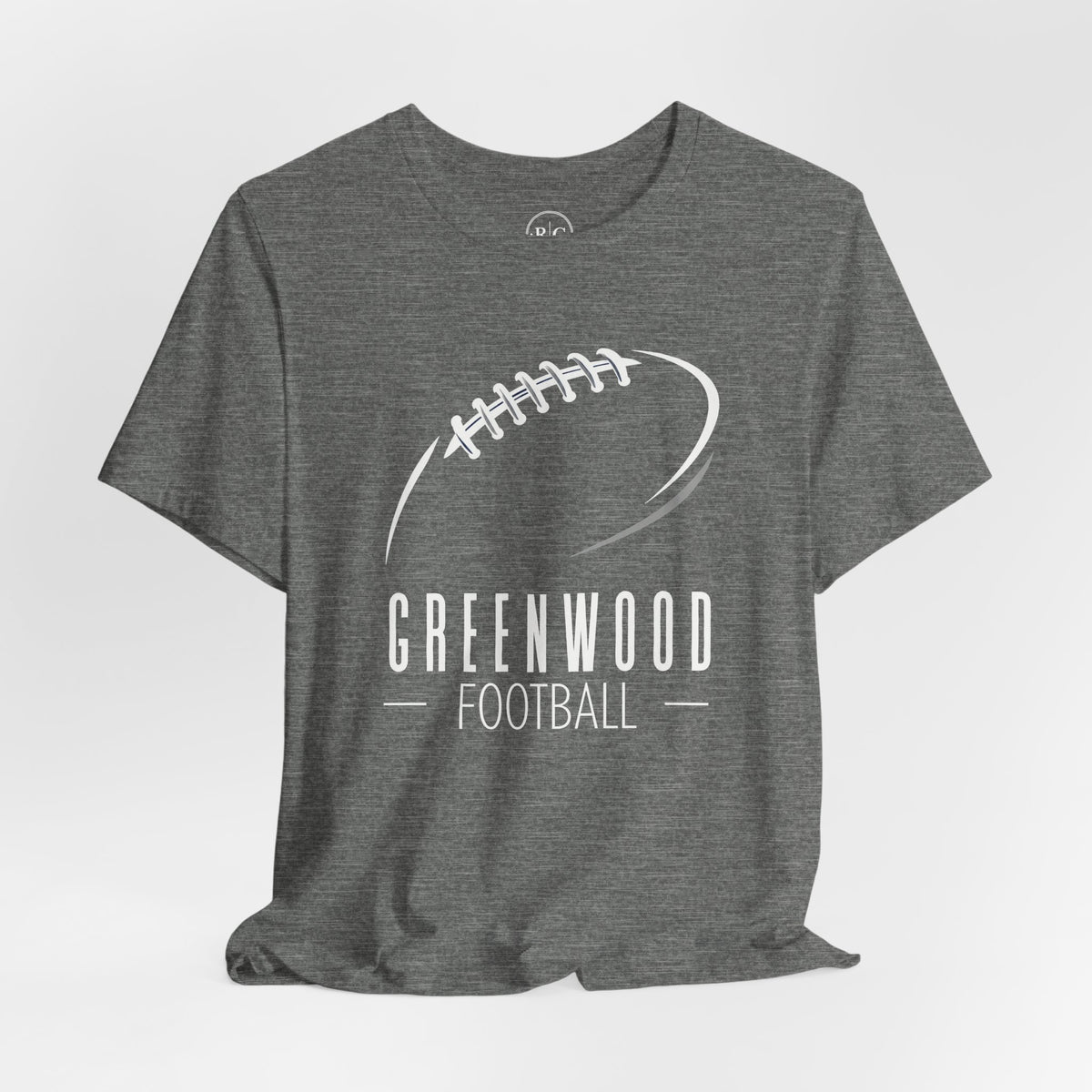 Greenwood Football - Football Outline | Premium Everyday Tee