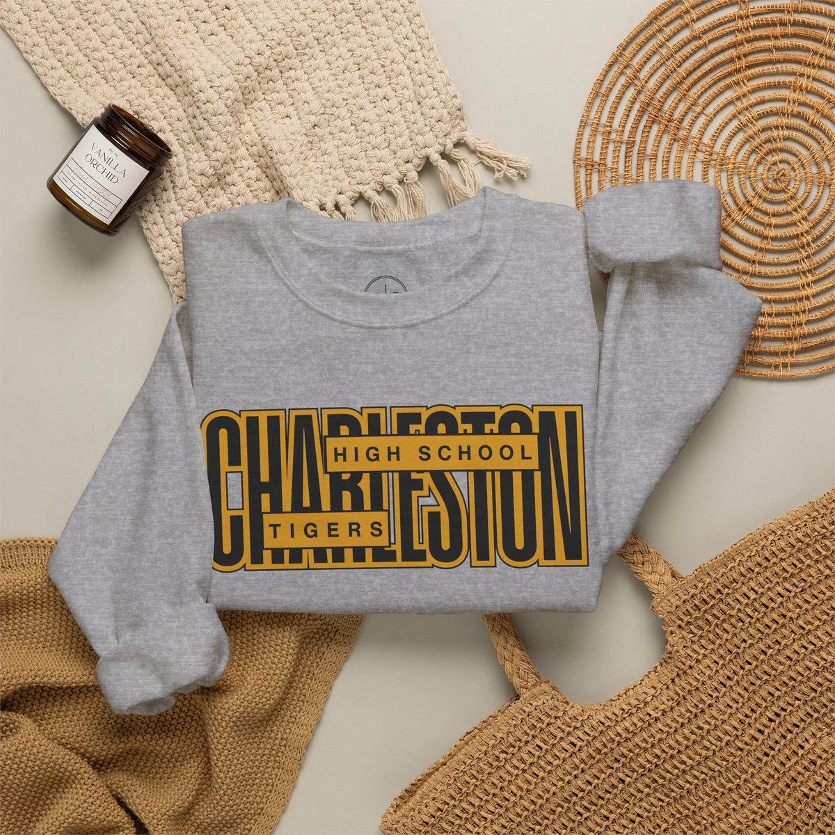 Charleston Fans - Front Page | Heavy Blend Sweatshirt