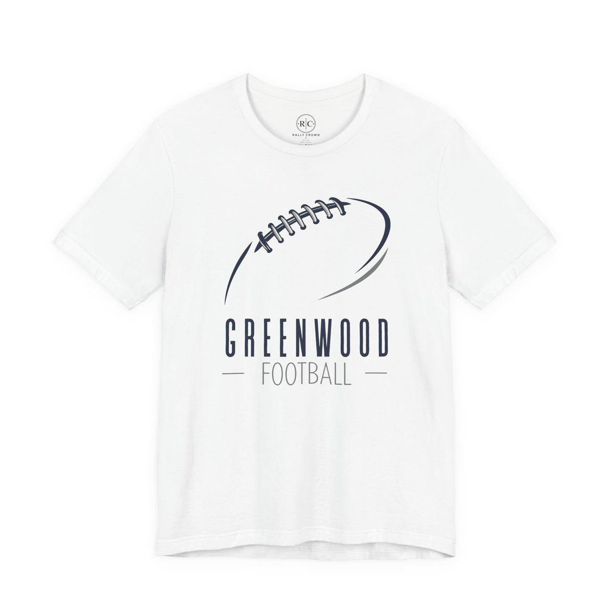 Greenwood Football - Football Outline | Premium Everyday Tee