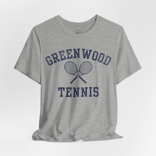 Greenwood Tennis - Crossed Rackets | Premium Everyday Tee
