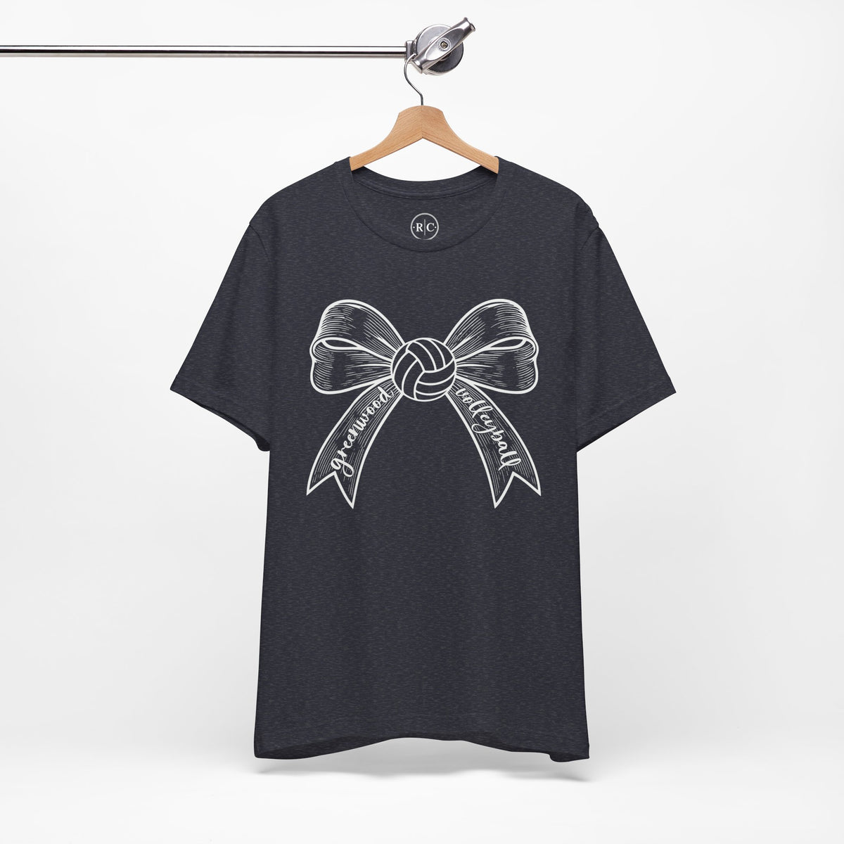 Greenwood Volleyball | Game Day Bow - Premium Everyday Tee
