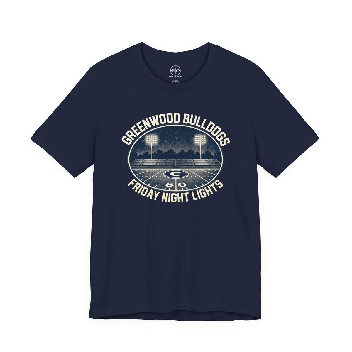 Greenwood Football | Under the Lights | Premium Everyday Tee