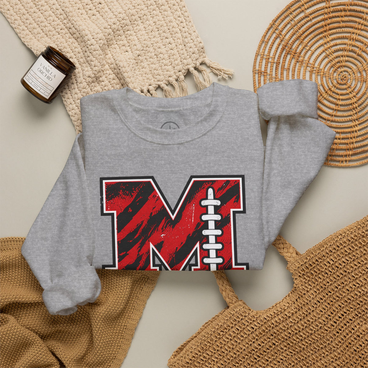 Mansfield Fans - The Tiger Laces | Heavy Blend Sweatshirt