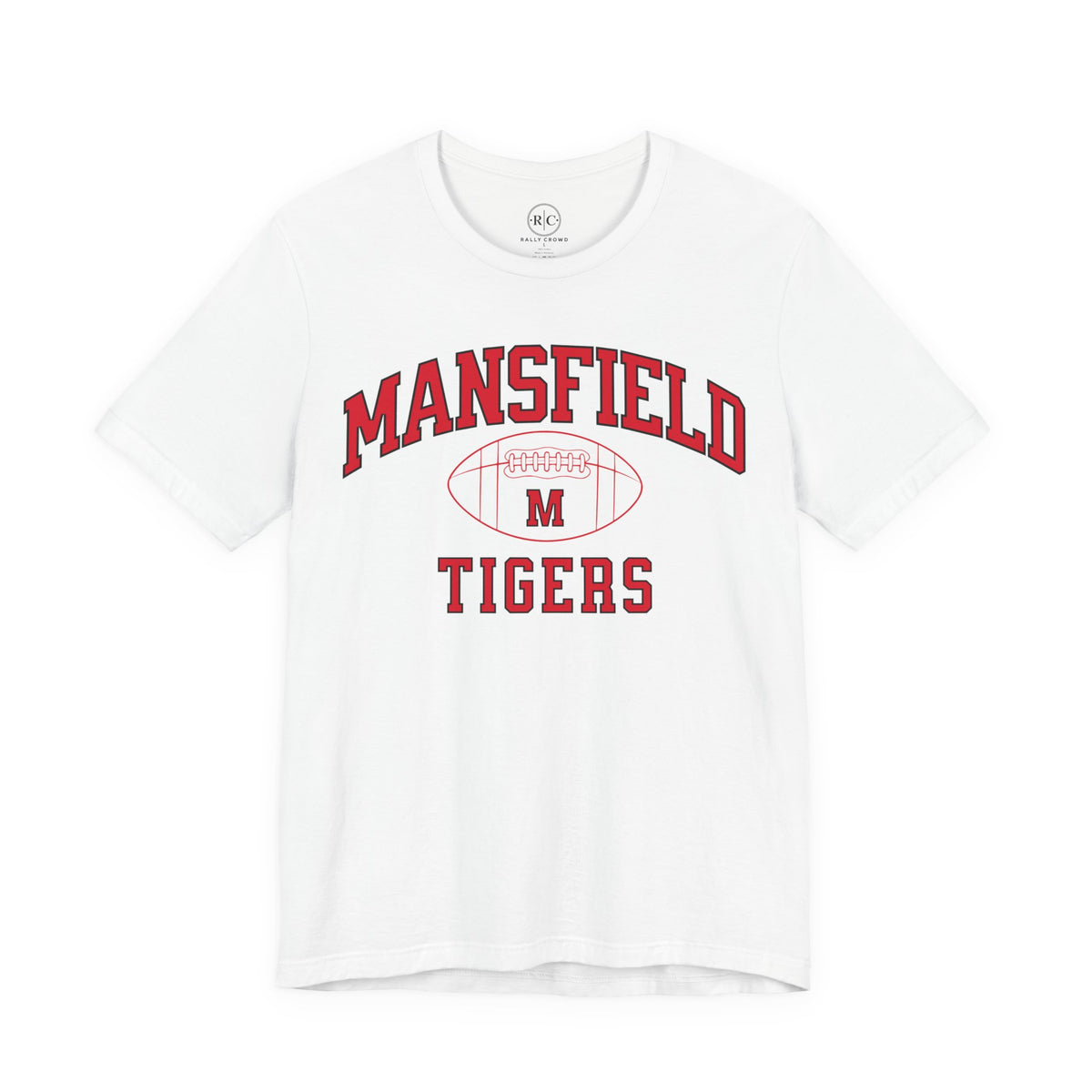 Mansfield Tigers Football - Football Outline | Premium Everyday Tee