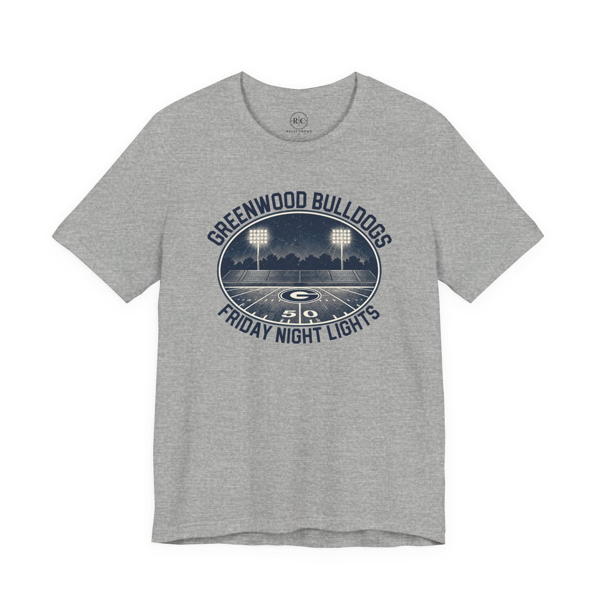 Greenwood Football | Under the Lights | Premium Everyday Tee