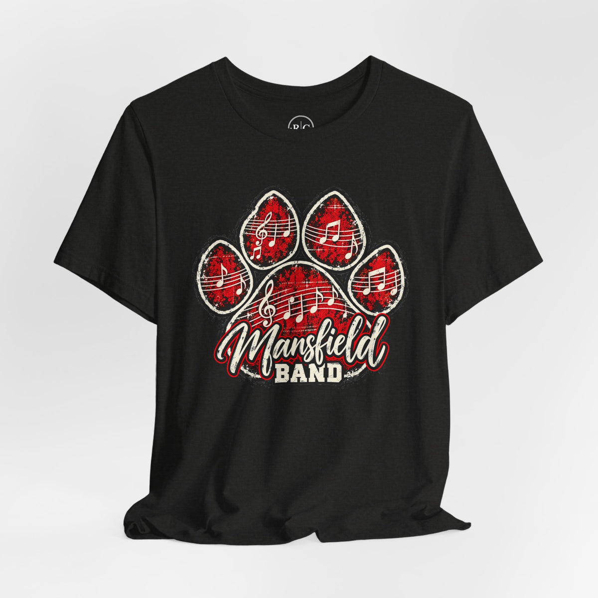 Mansfield Fans - Paw Pride Mansfield Band | Premium Everyday Tee