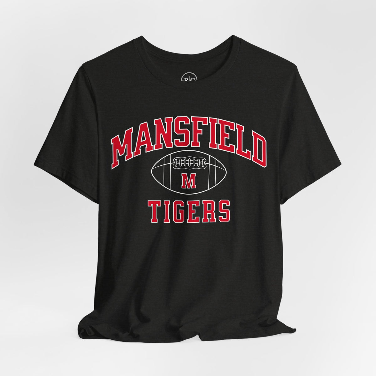Mansfield Tigers Football - Football Outline | Premium Everyday Tee