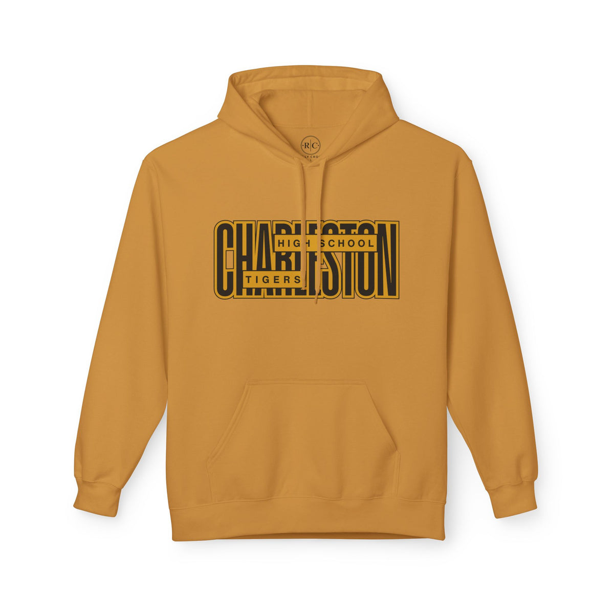 Charleston Fans - Front Page — Midweight Fleece Hoodie