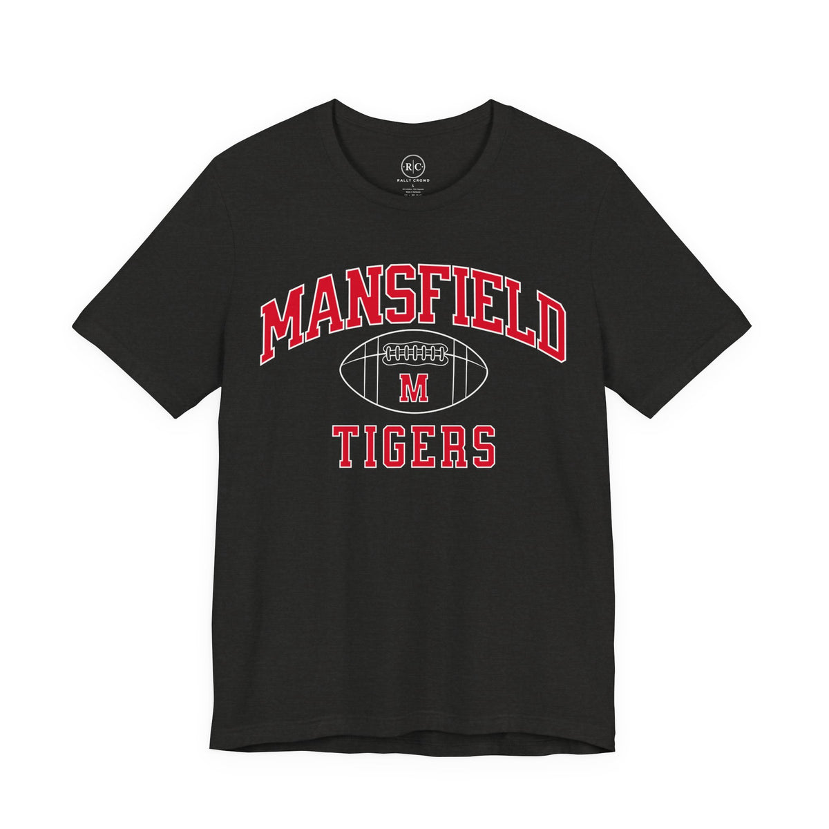 Mansfield Tigers Football - Football Outline | Premium Everyday Tee