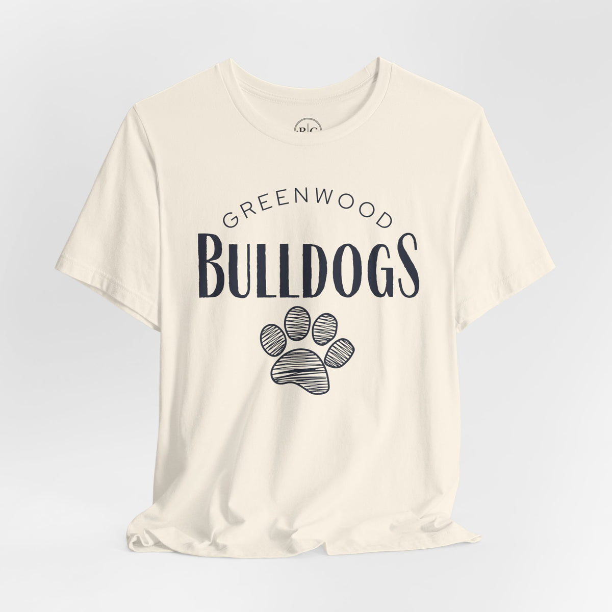 Greenwood Bulldogs | Sketch Paw - Premium Everyday Tee