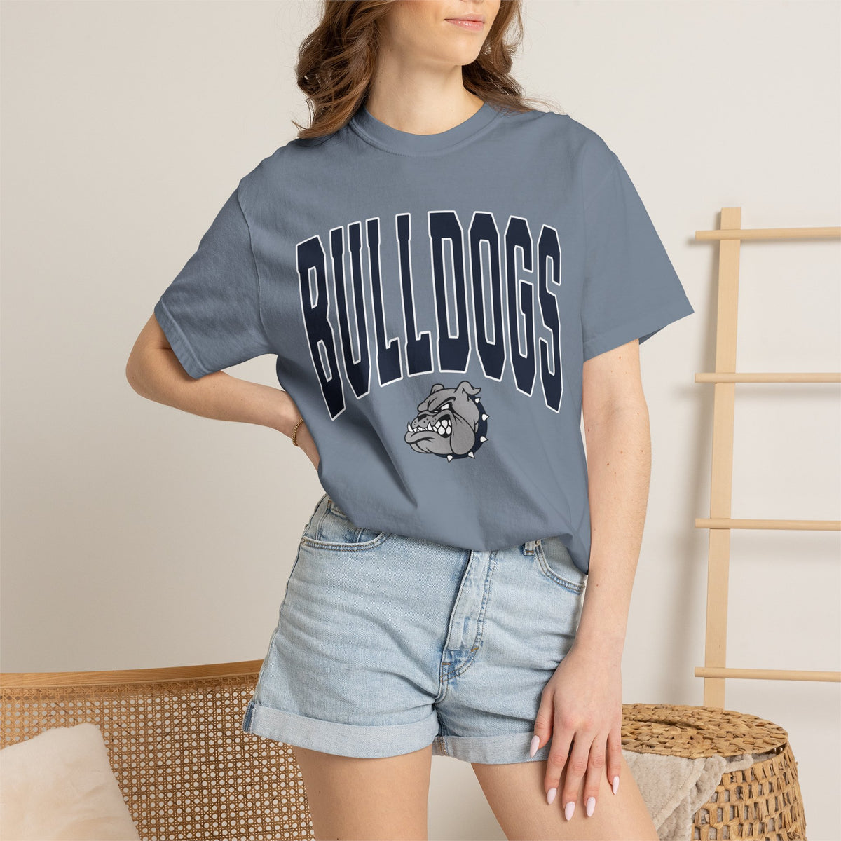 Greenwood Football - Bulldogs Stretch  | Comfort Colors