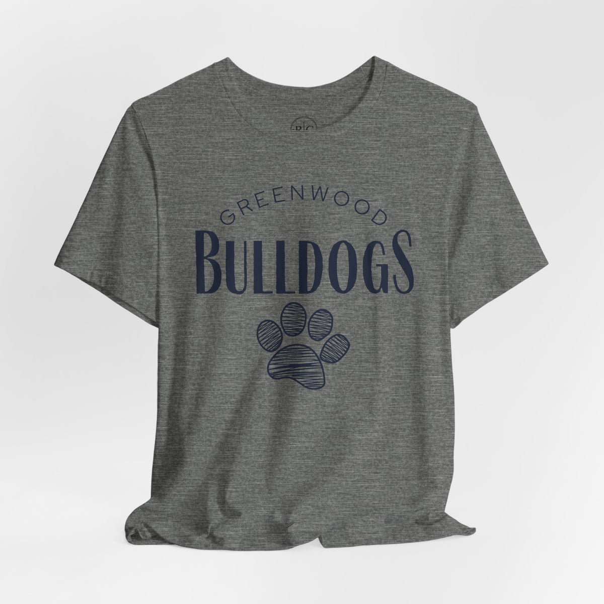 Greenwood Bulldogs | Sketch Paw - Premium Everyday Tee