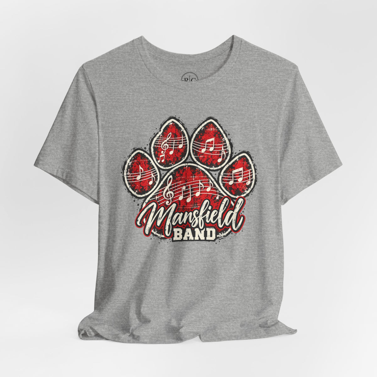 Mansfield Fans - Paw Pride Mansfield Band | Premium Everyday Tee