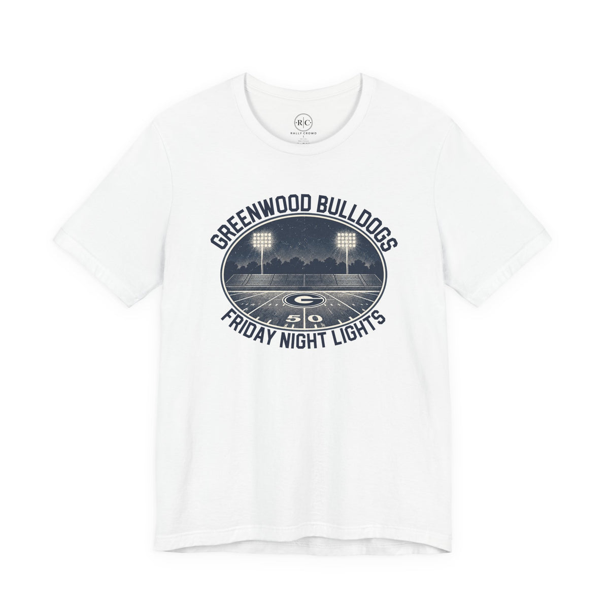 Greenwood Football | Under the Lights | Premium Everyday Tee