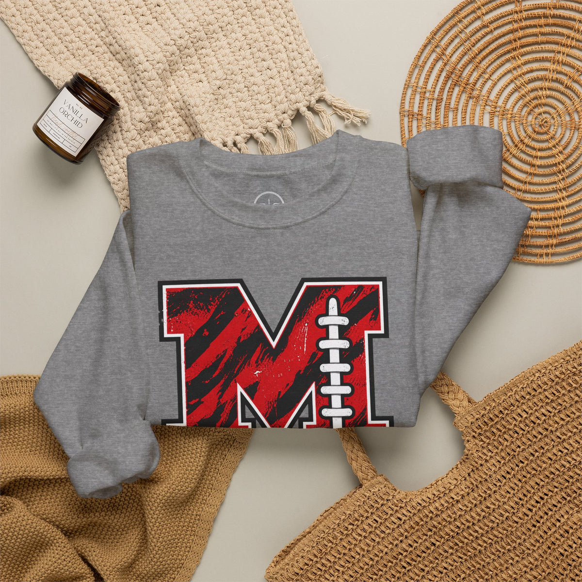 Mansfield Fans - The Tiger Laces | Heavy Blend Sweatshirt