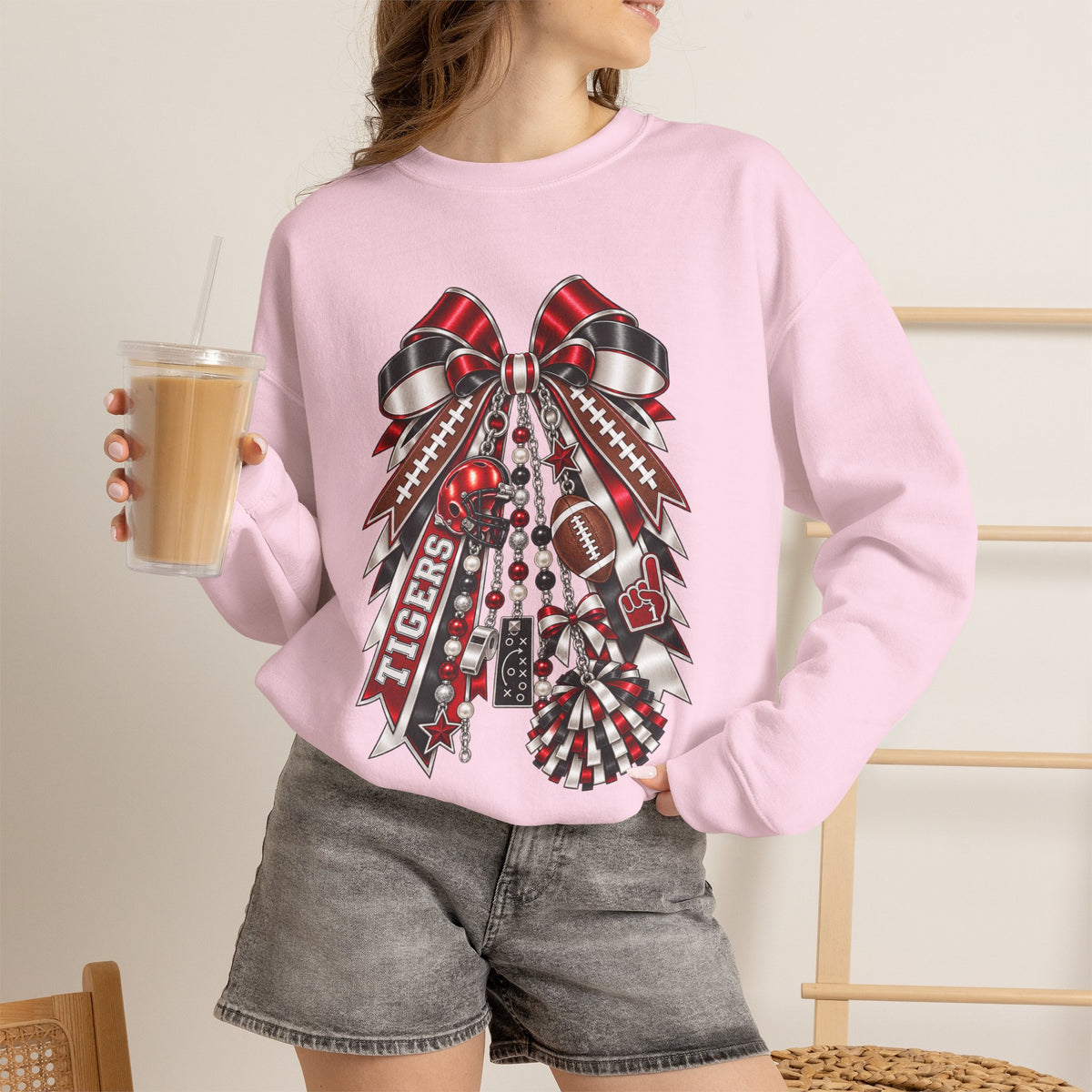 Mansfield Fans - Varsity Charm | Heavy Blend Sweatshirt