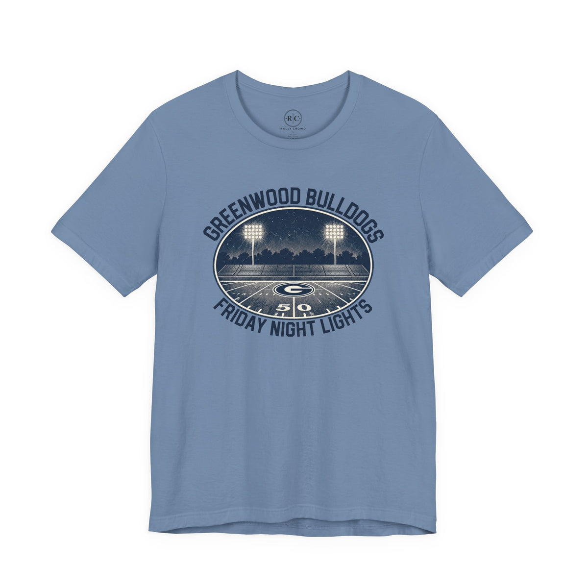 Greenwood Football | Under the Lights | Premium Everyday Tee