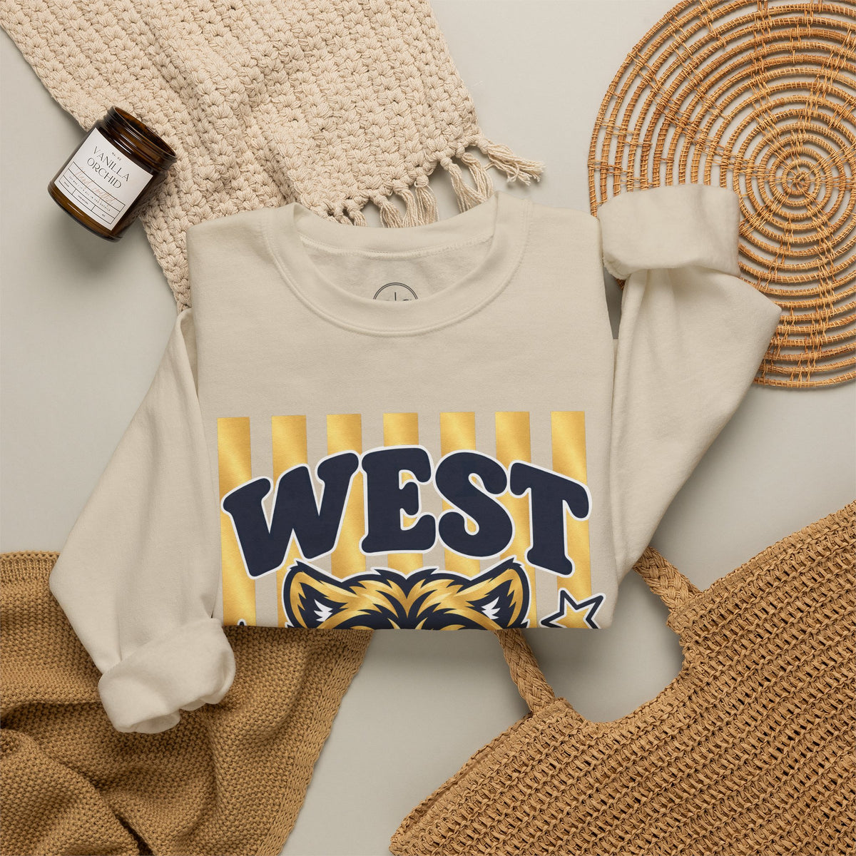 Bentonville West | Facing West | Heavy Blend Sweatshirt