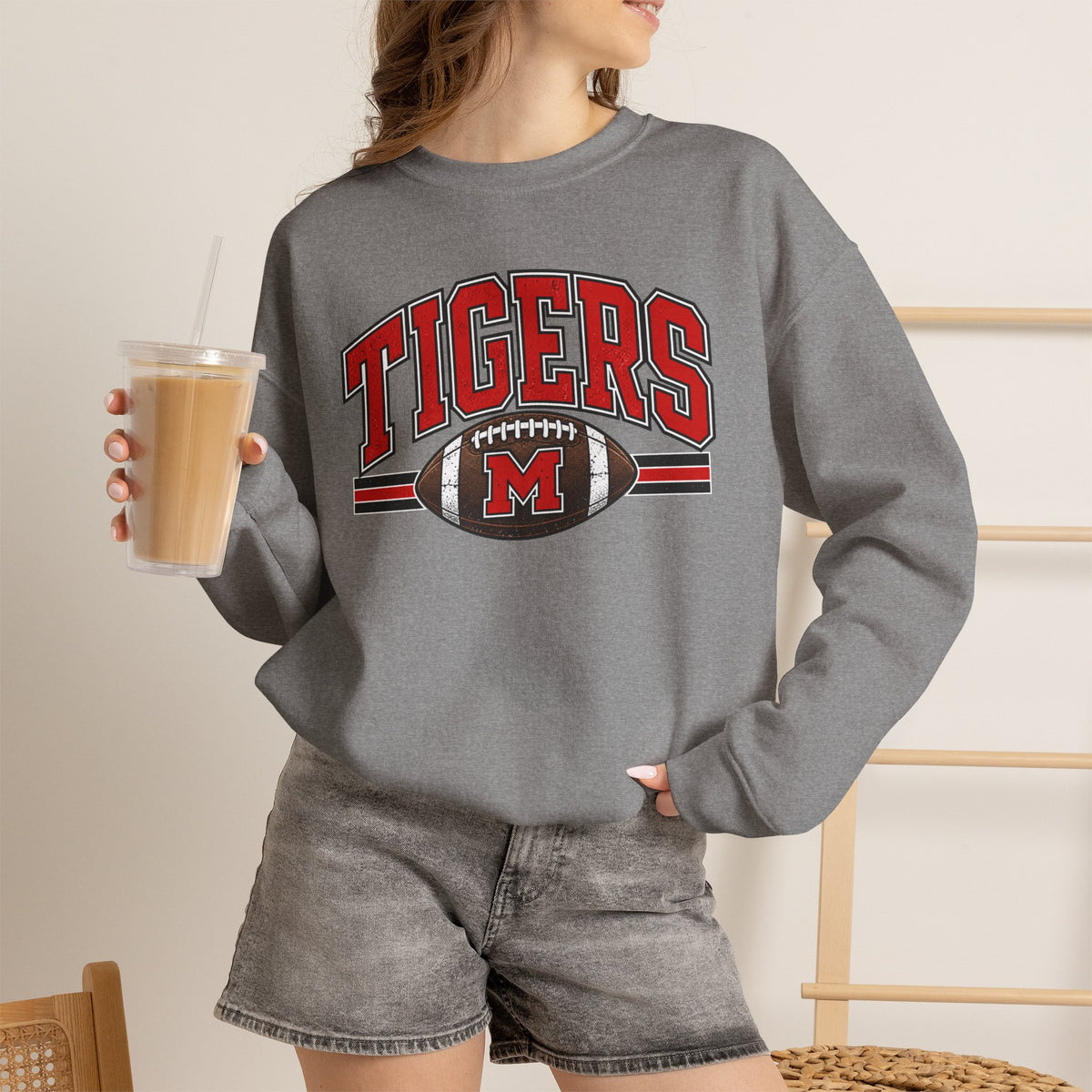 Mansfield Fans - Tiger Territory | Heavy Blend Sweatshirt