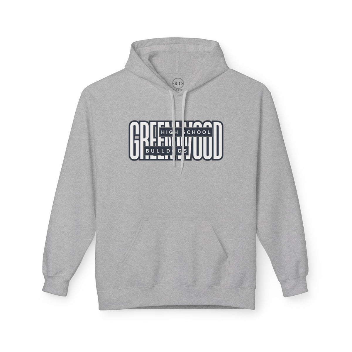 Greenwood Fans - Front Page — Midweight Fleece Hoodie